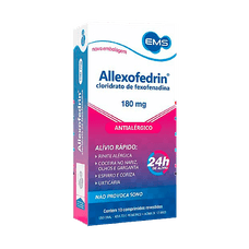 Allexofedrin Ems 180mg  10 comprimidos revestidos