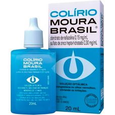 Moura Brasil Sanofi-Aventis 0,15mg/ml+ 0,30mg/ml Colírio com 20ml