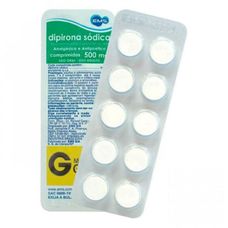 Dipirona Sódica Ems 500mg com 10 comprimidos