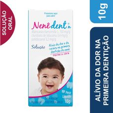 Nene Dent Takeda 150mg/G+ 3,4mg/G+ 3,2mg/G Gel Bucal em 10g