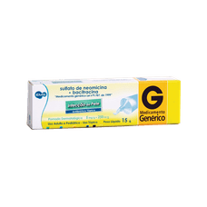 Sulfato de Neomicina+ Bacitracina Ems 5mg+ 500Ui de 15g