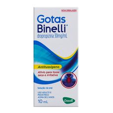 Binelli gotas Daudt Oliveira com 10ml