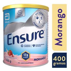 Ensure Abbott Pó Com Sabor Morango Adulto 400g