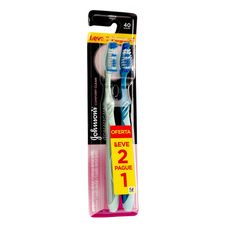 Escova Dental JohnsonS & JohnsonS Reach Comfort Clean Média Leve 2 Pague 1