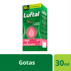 Luftal Reckitt 75mg/ml gotas com 30ml