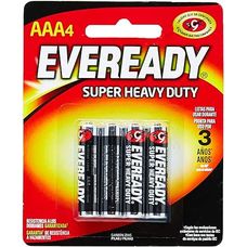 Pilha Eveready Aaa4 Palito Sm com 4 Unidades