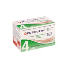Agulha Bd Ultra-Fine Para Caneta de Insulina Penta Easyflow 4Mm com 100 Unidades