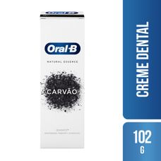 creme Dental Oral-B 3D White Charcoal Menta 102g