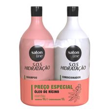 Shampoo+ Condicionador Salon Line Sos Hidratação Turbinada To Podendo 1L