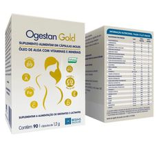 Ogestan Gold Besins 1,2g com 90 cápsulas