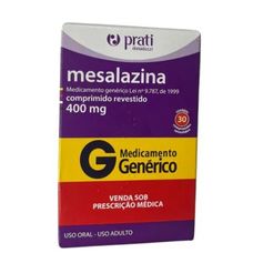 Mesalazina Prati 400mg com 30 comprimidos revestidos