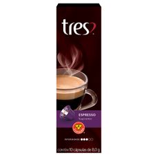 cápsulas de Café Expresso 3 Corações Supremo com 10 Unidades 8g