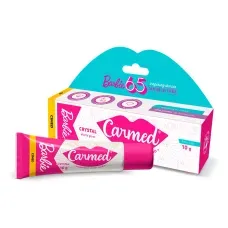 Carmed Hidratante Labial Barbie Crystal Efeito Gloss 10 G