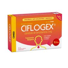 CIFLOGEX 3MG CX 12 PAST SB CEREJA
