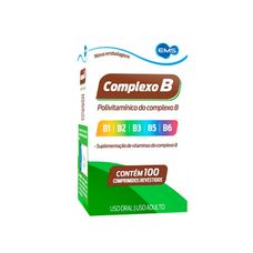 Complexo B Ems frasco com 100 drágeas