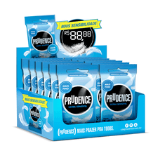 Preservativo Prudence Ultra Sensivel com 3 Unidades
