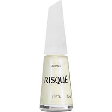 Esmalte Risqué Cintilante Cristal Hipoalergênico com 8ml