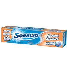 creme Dental Sorriso Dentales Branco 180g