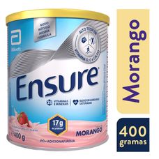 Ensure Abbott Pó Com Sabor Morango Adulto 400g