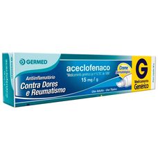 Aceclofenaco Germed 15mg/G creme 30g