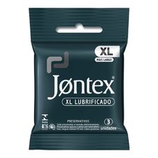 Preservativo Xl Jontex Lubrificante com 3 Unidades