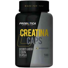 Creatina Probiotica com 180 cápsulas