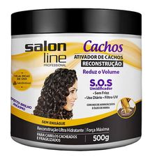 Ativador Cachos Salon Line Reconstrução 500ml