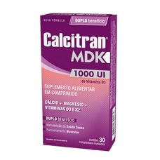 Calcitran Mdk Divcom 30 comprimidos