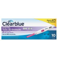 Teste de Ovulação Clearblue Digital com 10 Unidades