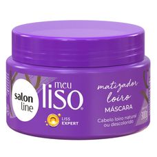 Máscara Capilar Salon Line Hidratação Matizadora Meu Liso 300g