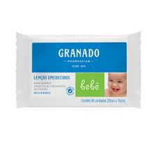 Lenço Umedecido Granado Bebê Pele Sensível com 50 Unidades