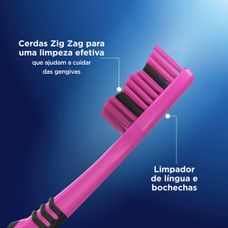 Escova Dental Oral-B 123 Colors Collection com 5 Unidades
