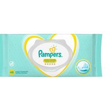 Lenço Umedecido Pampers Sensitive com 48 Unidades