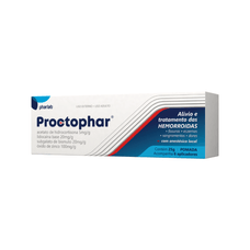 Proctophar Pharlab pomada com 6 aplicadores 25g