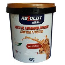 Pasta Amendoim Absolut Brownie 500g