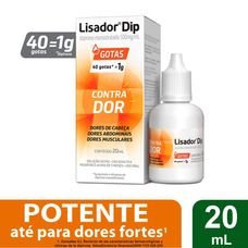 Lisador Farmasa Dip 500mg/ml solução Oral gotas 20ml