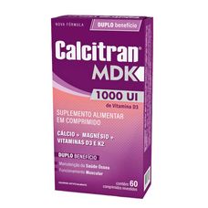 Calcitran Mdk Divcom 60 comprimidos