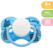 Chupeta Lolly Tip Borboleta Silicone Ortodôntico Tamanho 2