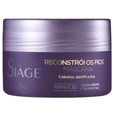 Máscara Capilar Eudora Siàge Reconstrói Os Fios 250g