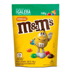 Chocolate M&M Confete Amendoim 148g