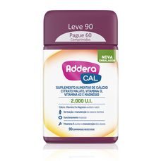 Addera Cal 2.000Ui frasco com 90 comprimidos