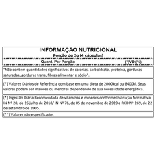 Spirulina Optimum Vitta 500mg Com 120 Cápsulas