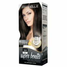 Tintura Probelle Super Bonita Castanho Escuro 3.0 50g
