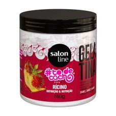 Gelatina Capilar Salon Line To De Cacho Rícino 550g