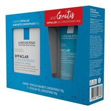 Sabonete  La Roche-Posay Effaclar Concentrado Em Barra 70g+ Gel De Limpeza 40g