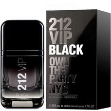 Perfume 212 Vip Black Men Eau de Toilette 50ml