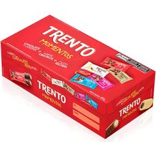Caixa De Wafer Trento Momentos  12 Unidades 192g