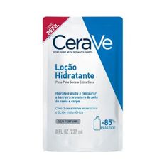 Locao Hidratante Cerave Sem Perfume Sache Refil 237ml