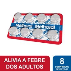 Melhoral Hypera Adulto 500mg+30mg com 8 comprimidos