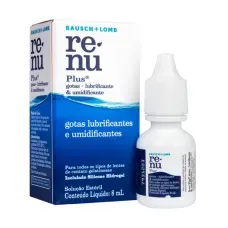 Renu Plus Bausch & Lomb gotas Umidificador 8ml